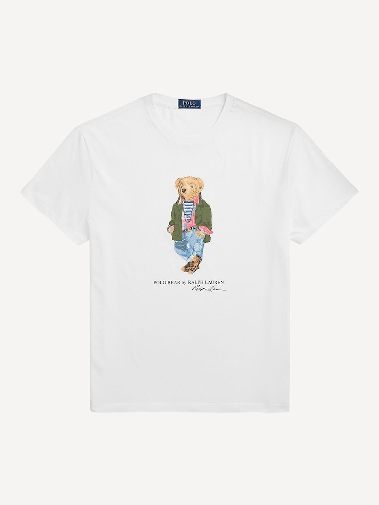 Polo Ralph Lauren White Short Sleeve Cotton T-Shirt - Image 9 of 9 Polo Ralph Lauren White Short Sleeve Cotton T-Shirt - Image 9 of 9