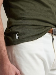 Polo Ralph Lauren Green Short Sleeve Cotton T-Shirt - Image 3 of 4