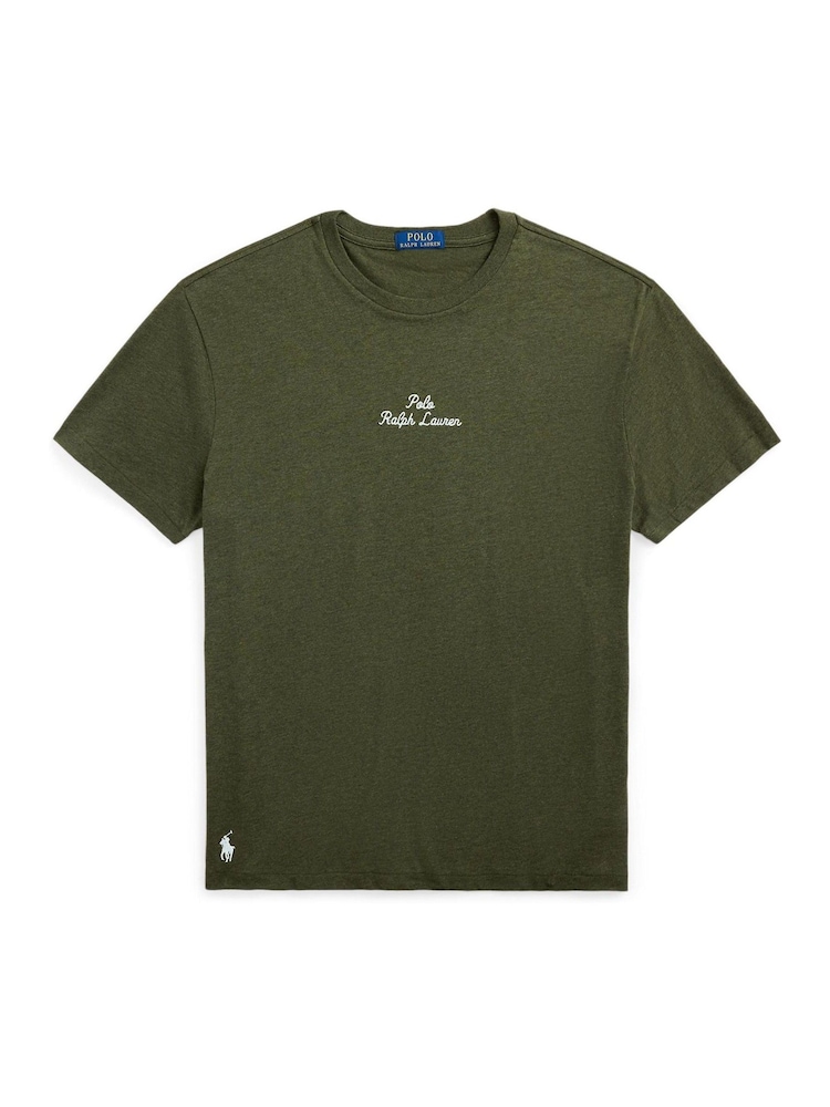 Polo Ralph Lauren Green Short Sleeve Cotton T-Shirt - Image 4 of 4