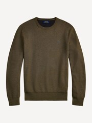 Polo Ralph Lauren Green Long Sleeve Pullover Cotton Jumper - Image 7 of 7