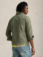 Polo Ralph Lauren Green Travers Long Sleeve Sport Cotton Jacket - Image 2 of 6