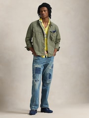 Polo Ralph Lauren Green Travers Long Sleeve Sport Cotton Jacket - Image 3 of 6