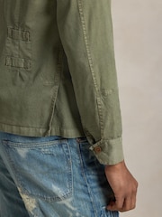Polo Ralph Lauren Green Travers Long Sleeve Sport Cotton Jacket - Image 5 of 6