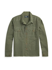 Polo Ralph Lauren Green Travers Long Sleeve Sport Cotton Jacket - Image 6 of 6