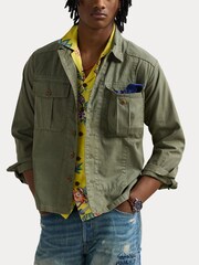 Polo Ralph Lauren Green Travers Long Sleeve Sport Cotton Jacket - Image 7 of 9