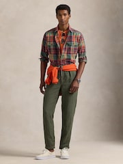 Polo Ralph Lauren Red Long Sleeve Sport Cotton Shirt - Image 2 of 4