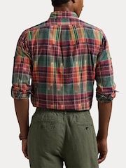 Polo Ralph Lauren Red Long Sleeve Sport Cotton Shirt - Image 6 of 9