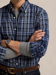 Polo Ralph Lauren Blue Long Sleeve Sport Shirt - Image 3 of 4