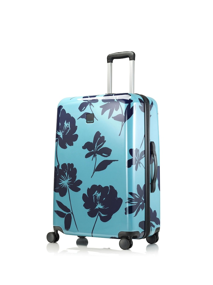 Tripp Blue Large Peony DW Suitcase 77cm - Image 2 of 4