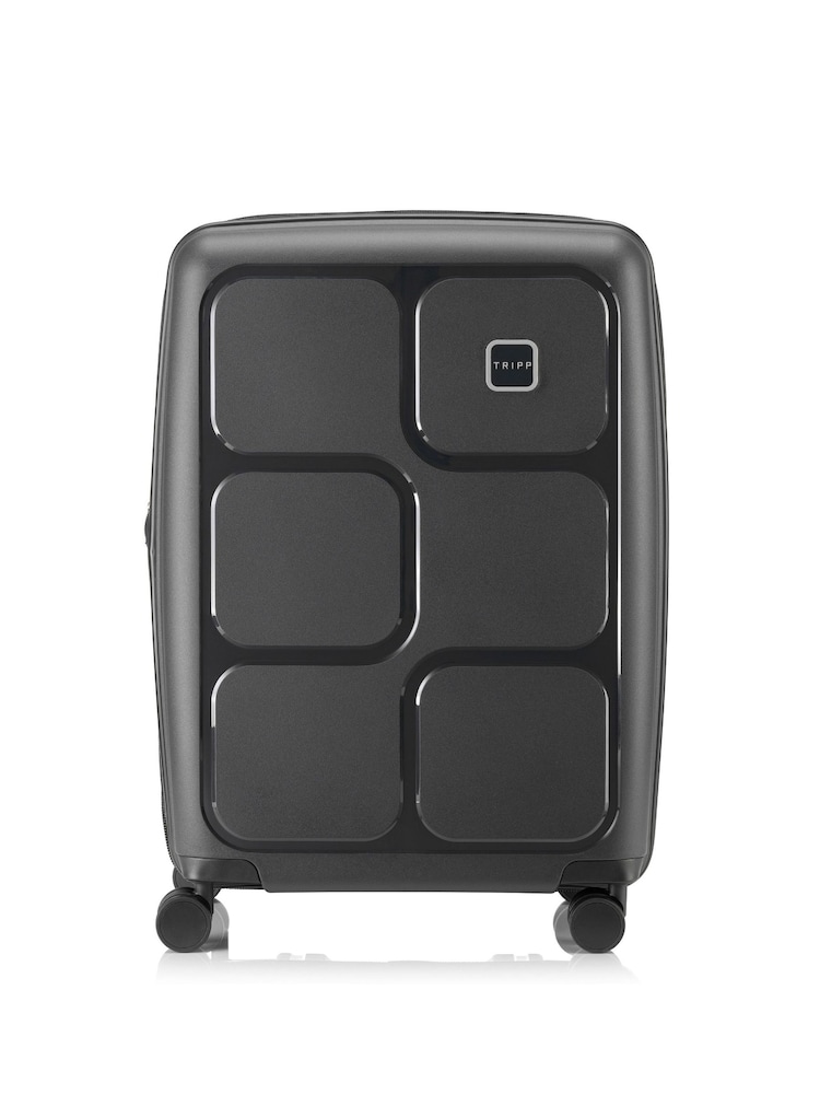 Tripp Black Medium New World 4 Wheel Suitcase - Image 1 of 5