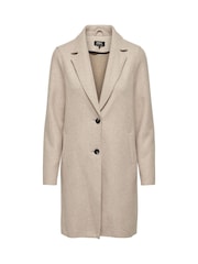 ONLY Natural Soft Feel Mid Length Light Coat - Image 7 of 7
