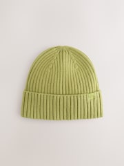 Citrine Yellow Knitted Beanie Hat (1-16yrs) - Image 1 of 3