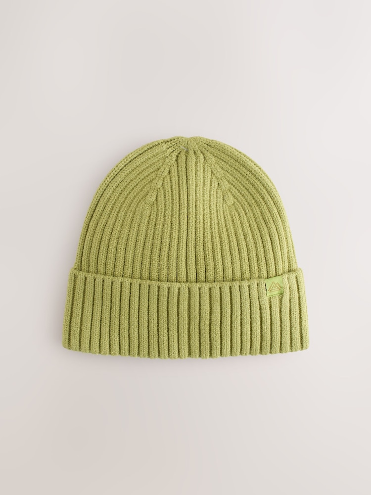 Citrine Yellow Knitted Beanie Hat (1-16yrs) - Image 1 of 3