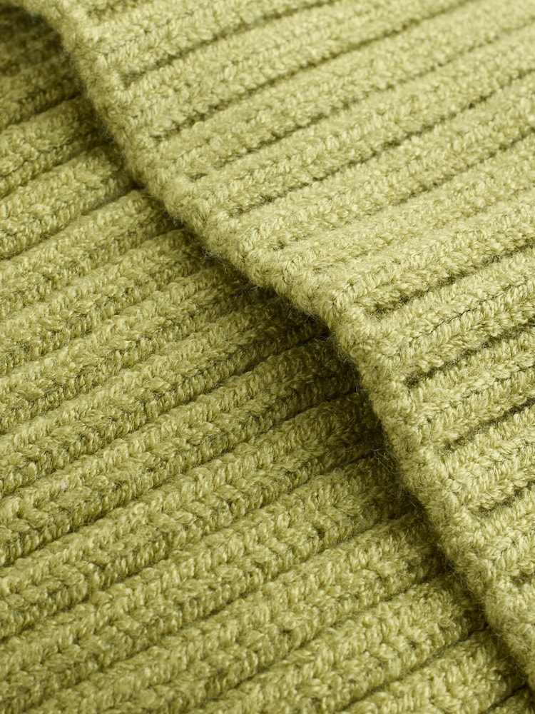 Citrine Yellow Knitted Beanie Hat (1-16yrs) - Image 3 of 3