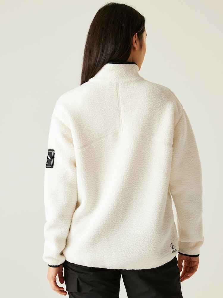 Dare 2b Slide Out Borg White Fleece - Image 2 of 9