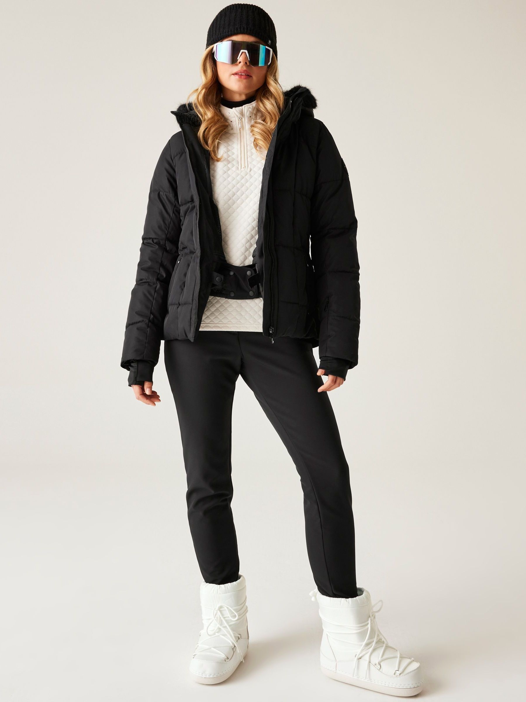 Buy Dare 2b Black Glamorize VI Waterproof Swarovski Ski Jacket
