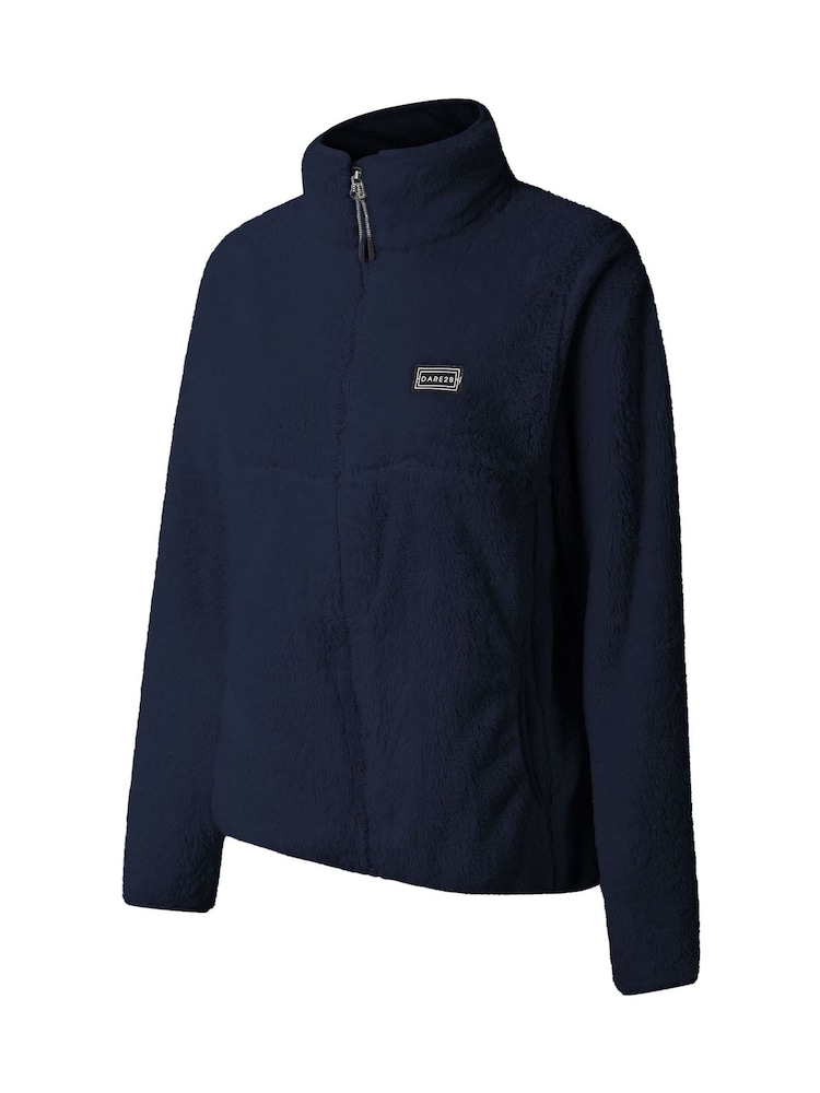 Dare 2b Relaxed Fit Blue Gnarly Fleece - Image 3 of 3