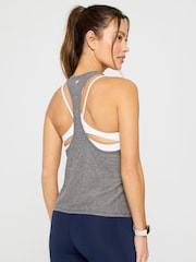 Fabletics Grey Cloud Jersey Lite Racerback Tank top - Image 2 of 4