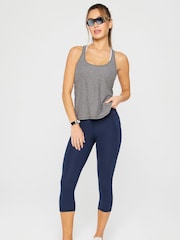 Fabletics Grey Cloud Jersey Lite Racerback Tank top - Image 3 of 4