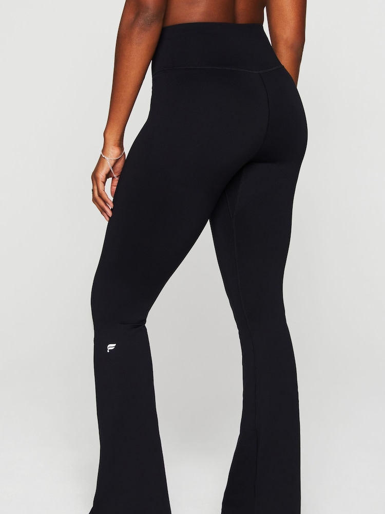 Fabletics Sleek Seamless High Waisted Flare Trousers - Image 2 of 5