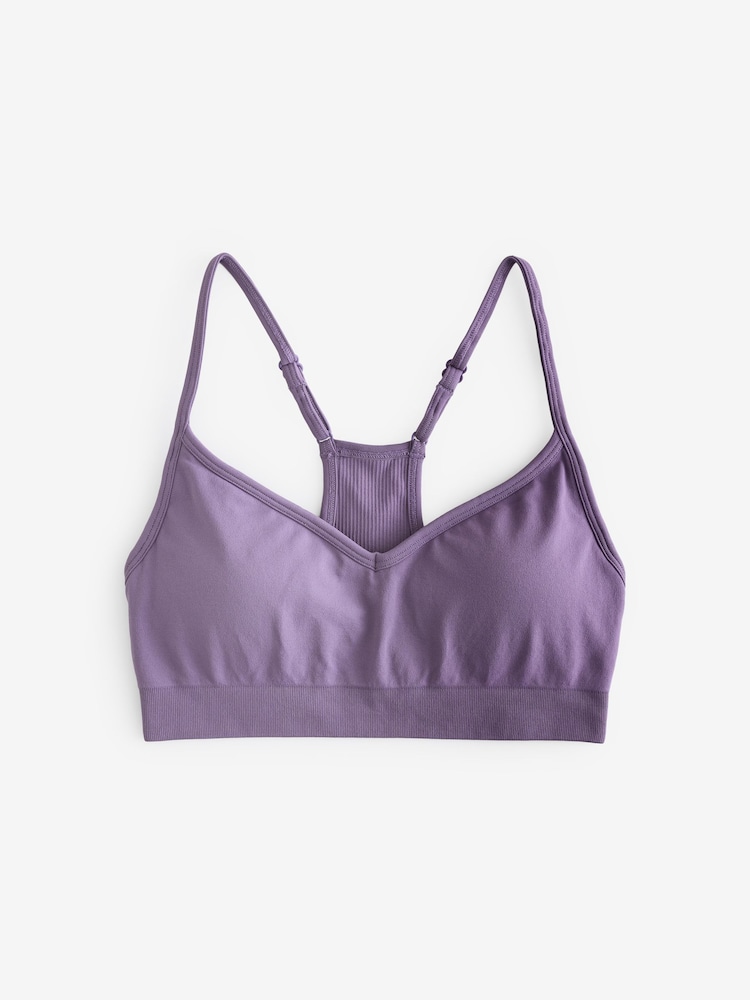 Fabletics חזייה ללא תפרים לפעילות בעצימות נמוכה, דגם Sleek - Image 3 of 4