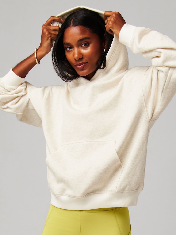 Fabletics Natural Cosy Fleece Hoodie - Image 4 of 5