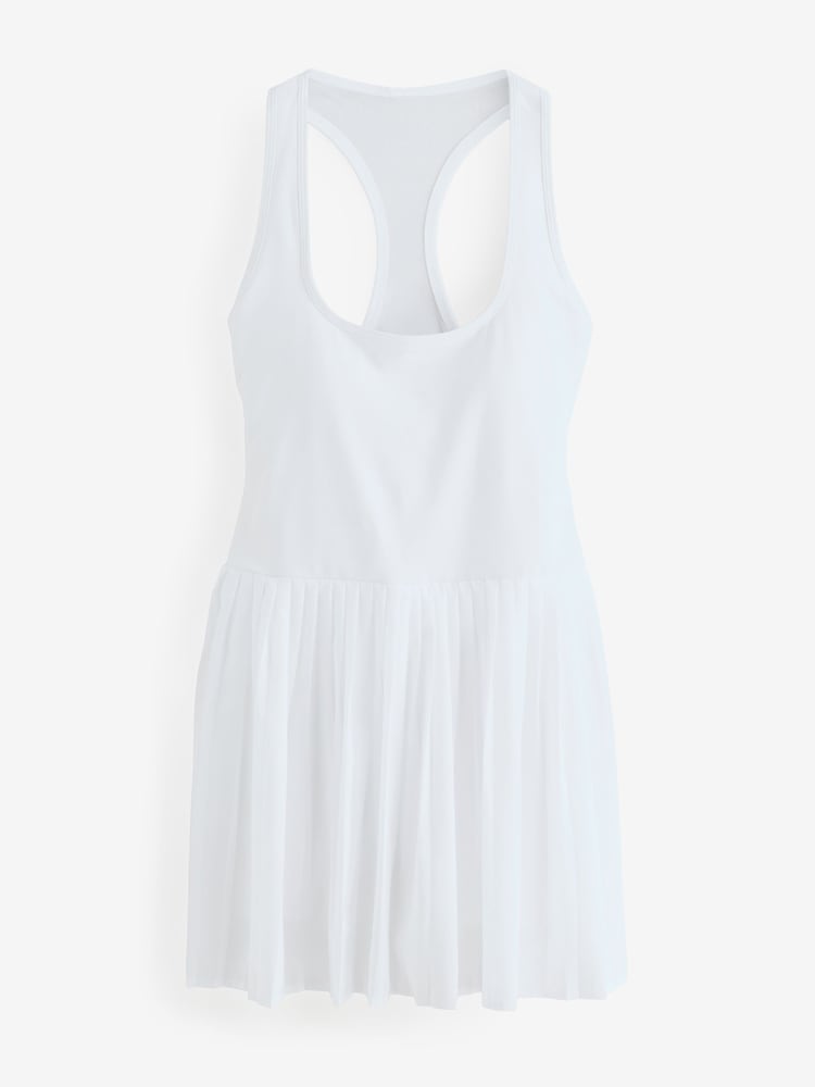 Fabletics White Hot Shot Pleated Dress - Image 1 of 1