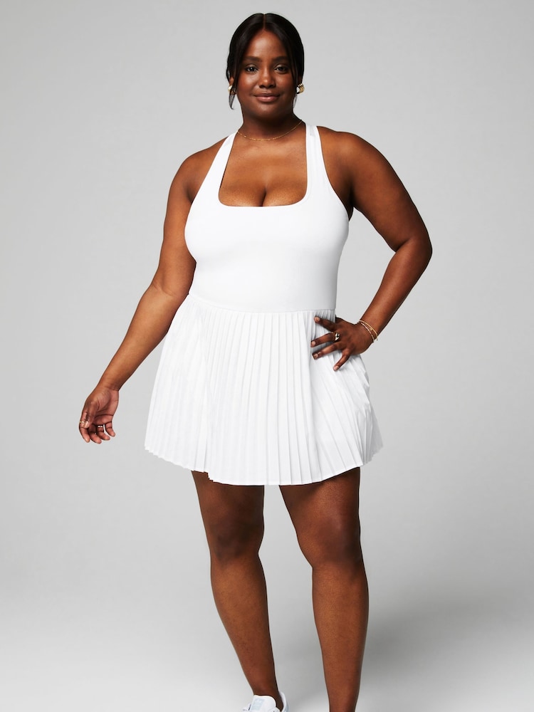 Fabletics White Hot Shot Pleated Dress - Image 3 of 5