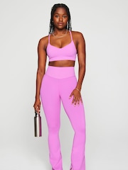 Fabletics Pink Sleek Seamless Low Impact Bra - Image 3 of 5