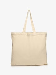Superdry Cream 100% Cotton Tote Bag - Image 3 of 5