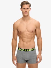 Superdry Grey Boxers 3 Pack - Image 2 of 6