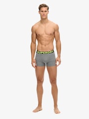 Superdry Grey Boxers 3 Pack - Image 3 of 6
