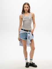 Superdry Grey Athletic Essential Graphic Vest Top - Image 3 of 3