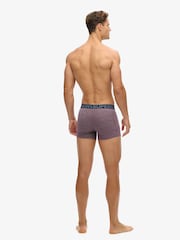 Superdry Blue Boxers 3 Pack - Image 7 of 8