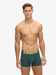 Superdry Green Boxers 3 Pack - Image 5 of 6