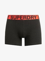 Superdry Green Boxers 3 Pack - Image 4 of 6