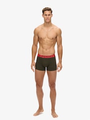 Superdry Green Boxers 3 Pack - Image 6 of 6
