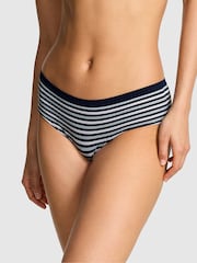 Victoria's Secret PINK Noir Navy Blue Hipster Seamless Knickers - Image 1 of 2