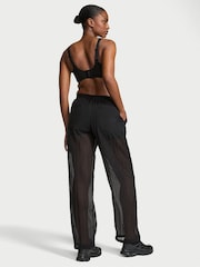 Victoria's Secret Black VSX Sheer Ripstop Trousers - Image 2 of 3