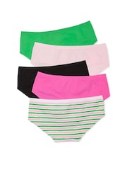Victoria's Secret PINK White Hipster 5 Pack Knickers - Image 2 of 2