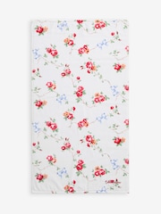 Cath Kidston Floral Rose and Bows 100% Cotton Velour Printed Towel - Image 7 of 7