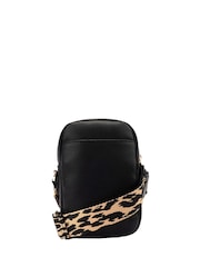 Fiorelli Effie Webbed Phone Cross-Body Black Bag - Image 3 of 4