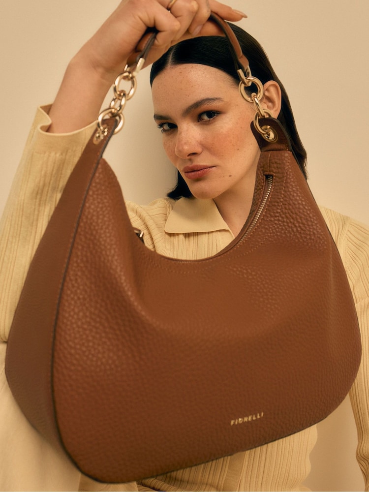 Fiorelli Allegra Slouchy Hobo Brown Bag - Image 1 of 6