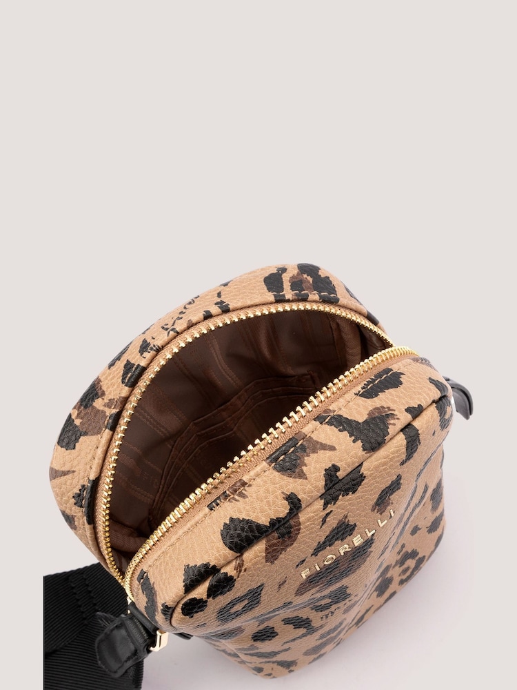 Fiorelli Effie Webbed Phone Cross-Body Black Bag - Image 4 of 4