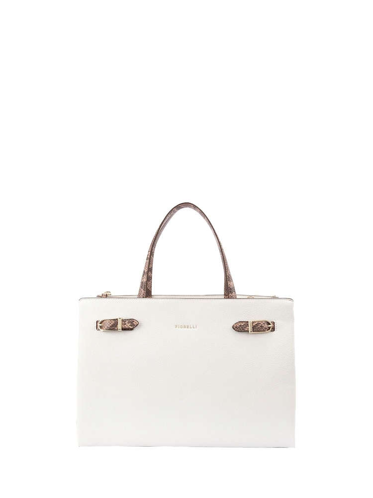 Fiorelli Etta Buckle Satchel Black Bag - Image 1 of 4
