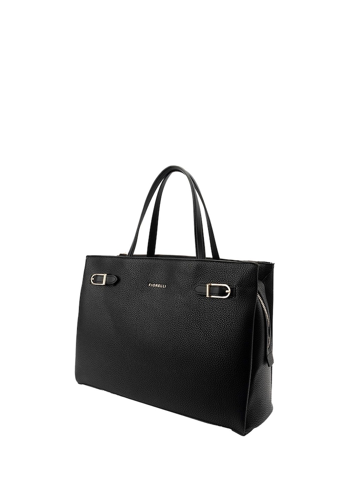Fiorelli Etta Buckle Satchel Black Bag - Image 5 of 5