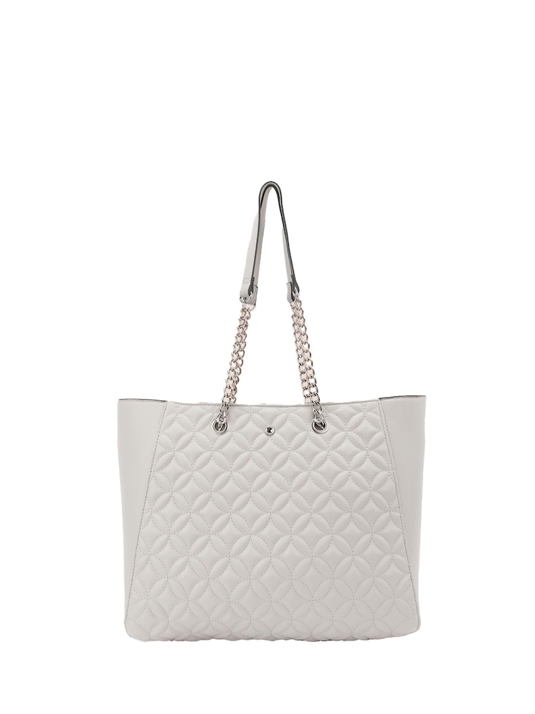 Fiorelli Grey Camillie Chain Shopper Tote Bag - Image 1 of 4