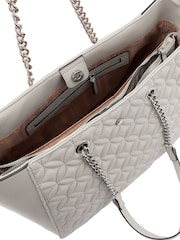Fiorelli Grey Camillie Chain Shopper Tote Bag - Image 4 of 4