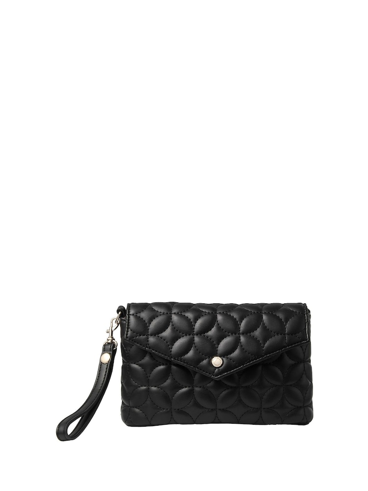 Fiorelli Lillie Envelope Wristlet Black Bag - Image 1 of 4