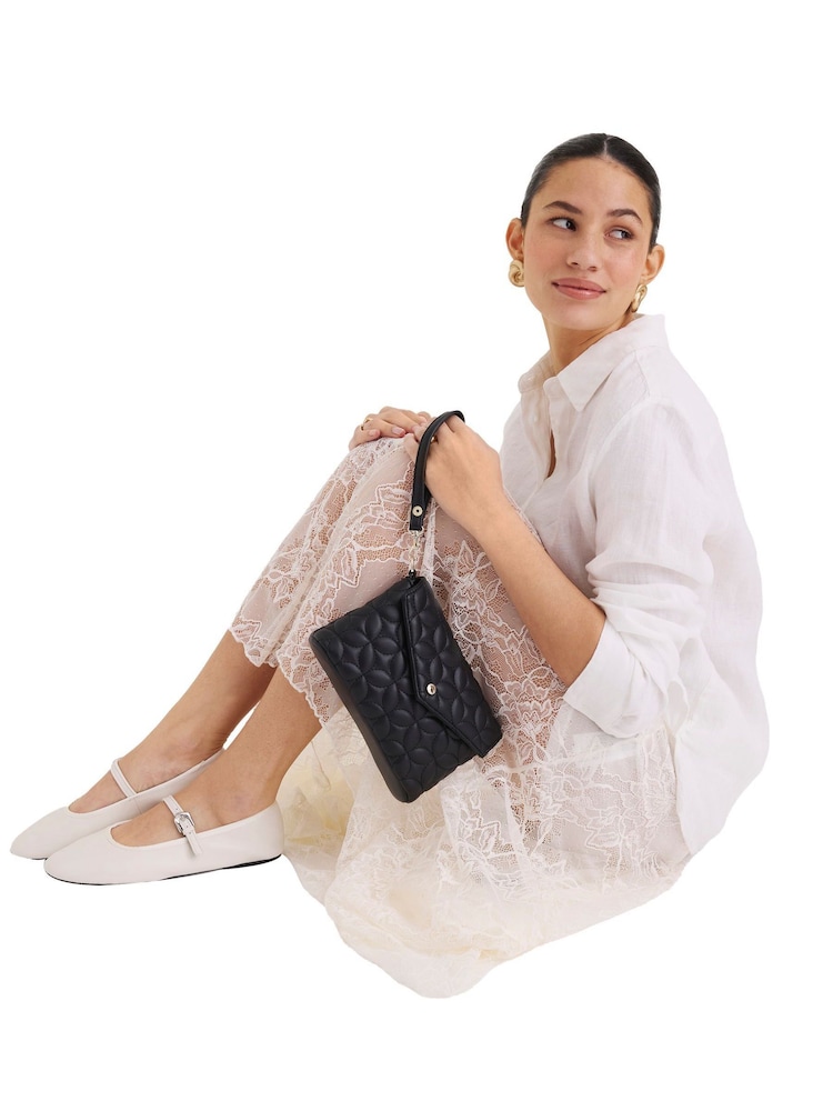 Fiorelli Lillie Envelope Wristlet Black Bag - Image 4 of 4